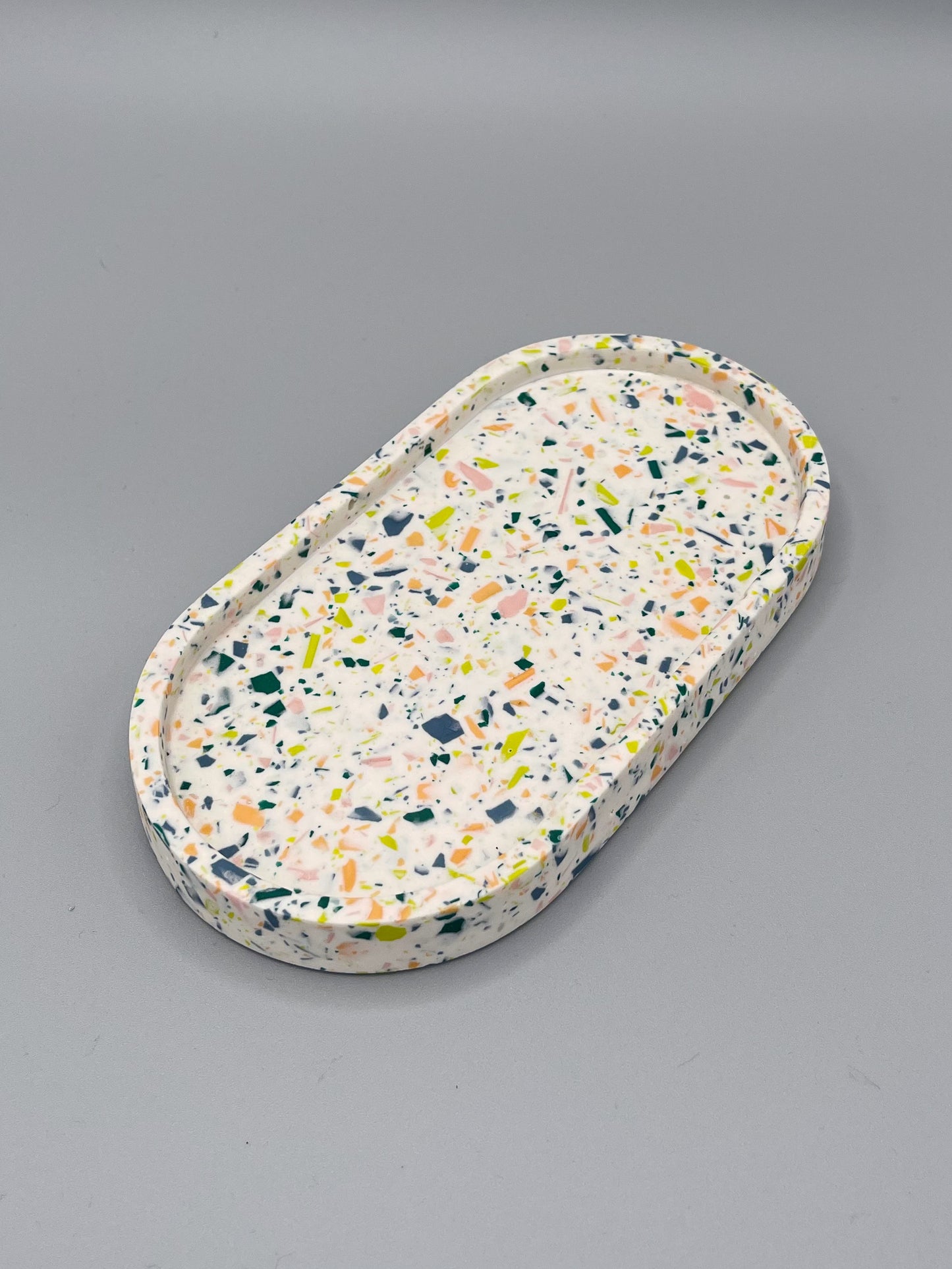 Terrazzo Oval Tray