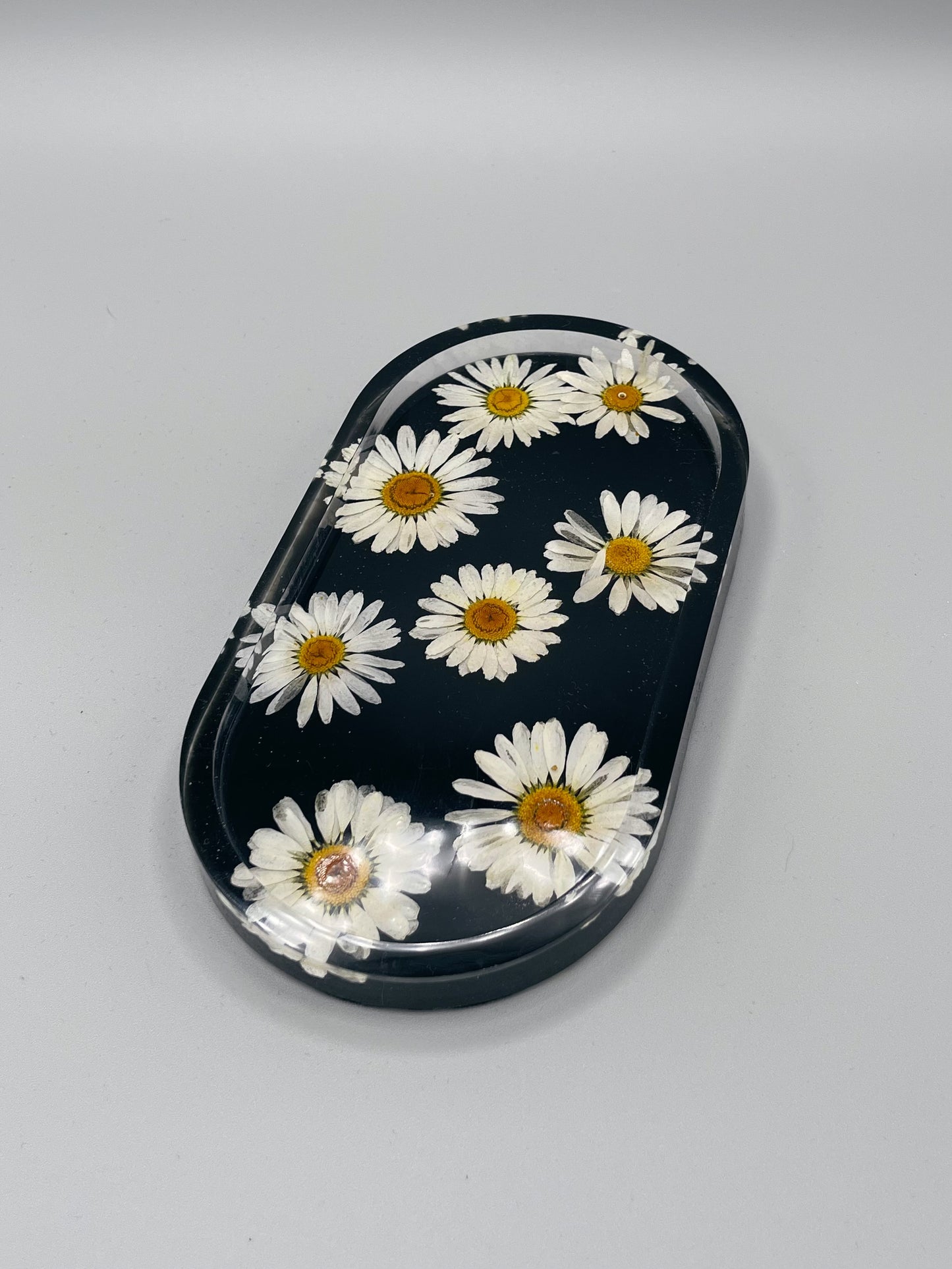 Floral Oval Tray