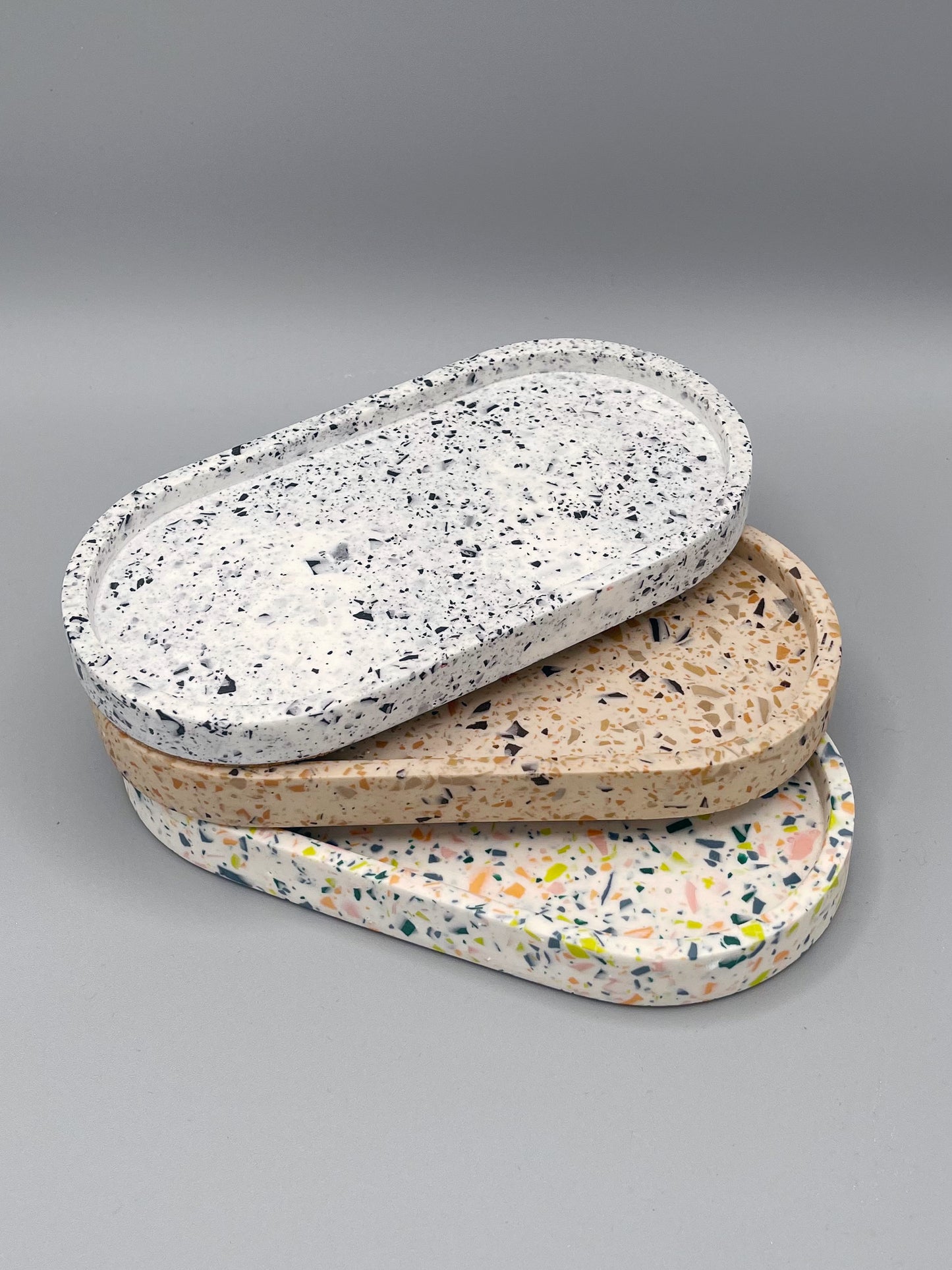 Terrazzo Oval Tray