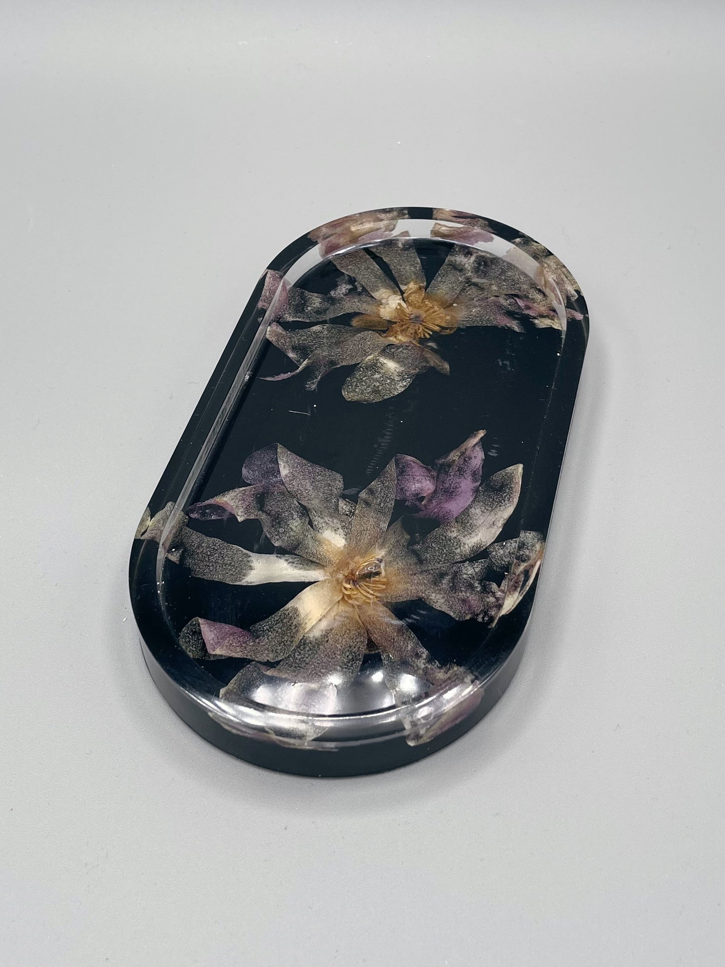 Floral Oval Tray