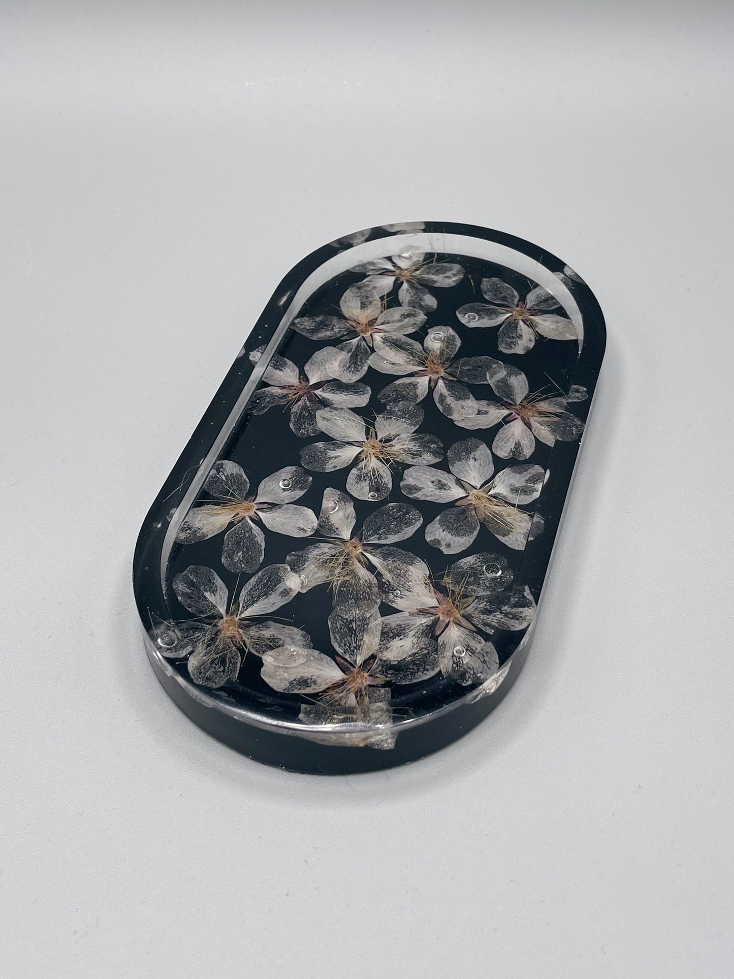 Floral Oval Tray