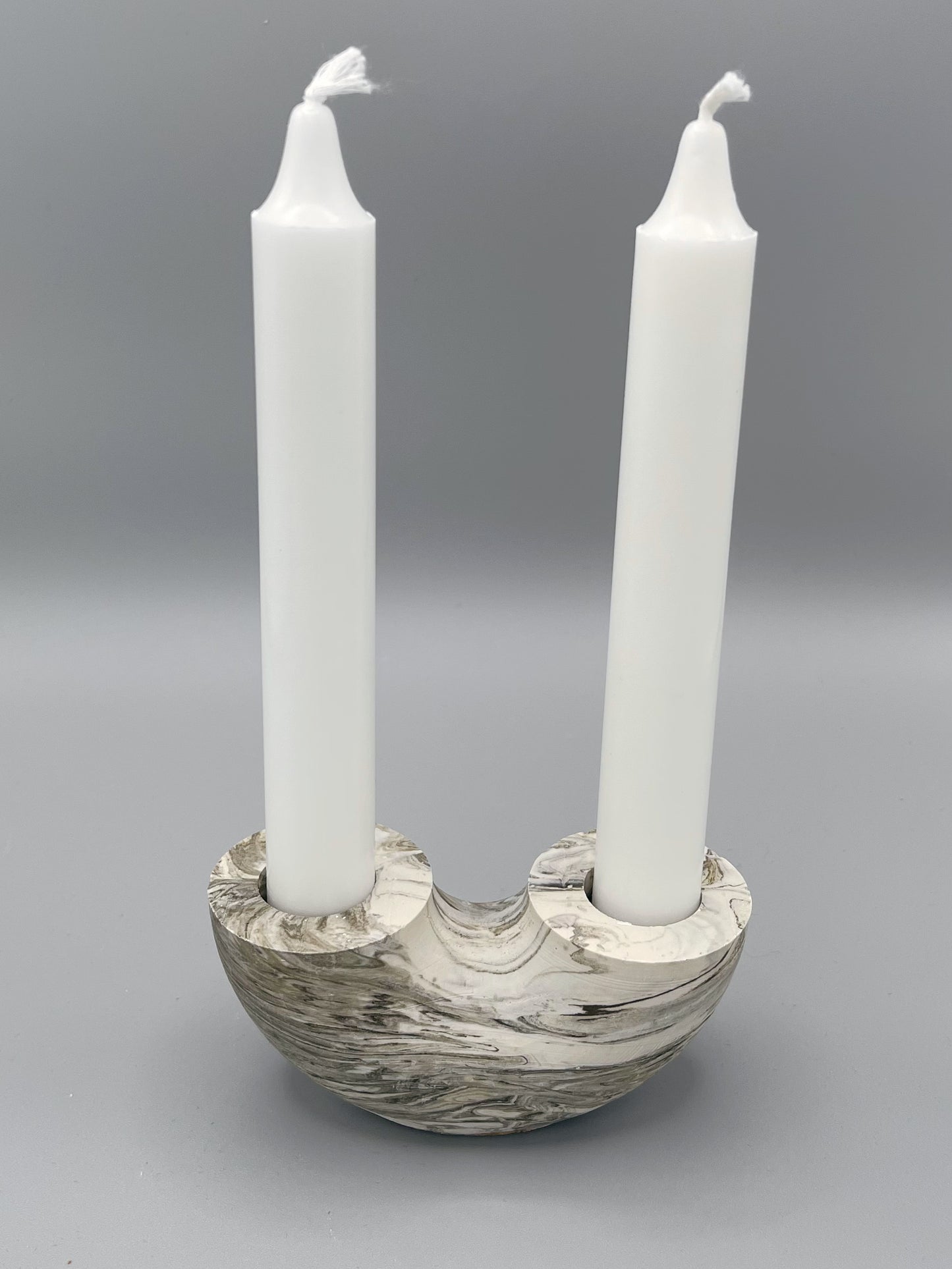 Macaroni Candle Holder